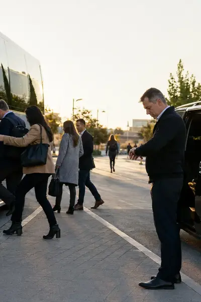 transporte diario de empleados